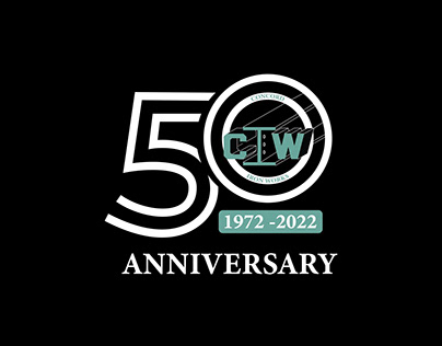50 Years Anniversary design