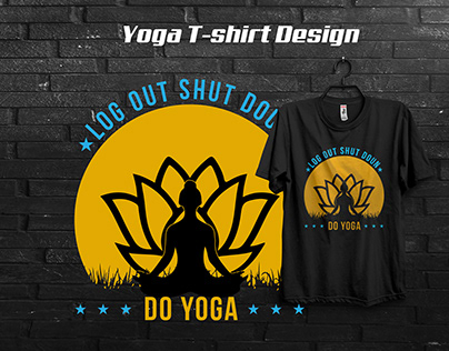 Yoga T-shirt Design
