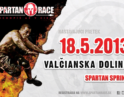 Spartan Race Slovakia - Valčianska Dolina Billboad 3