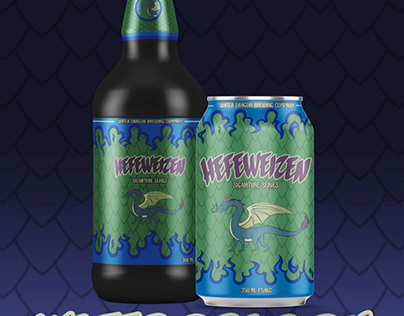 Mockup Craft Beer Campaign: “Water Dragon Brewing”