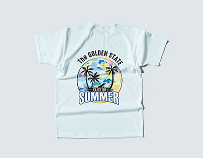 Summer t shirt design