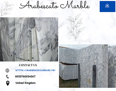 Arabescato Marble | marbre de carrare in UK