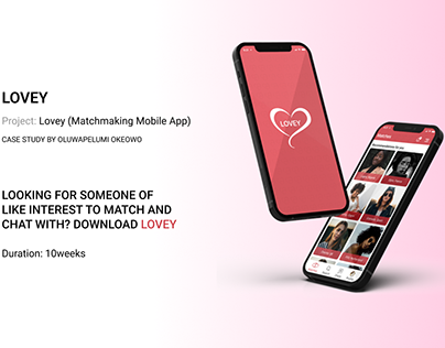 LOVEY (MATCHMAKING APP)