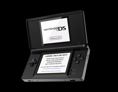 Nintendo DS Lite Visualization