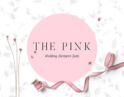 The Pink - Wedding Invitation Suite