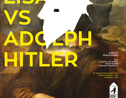 Monalisa VS Adolph Hitler – Poster