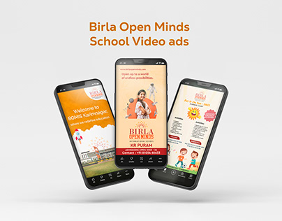 Birla Open Minds School Video ads