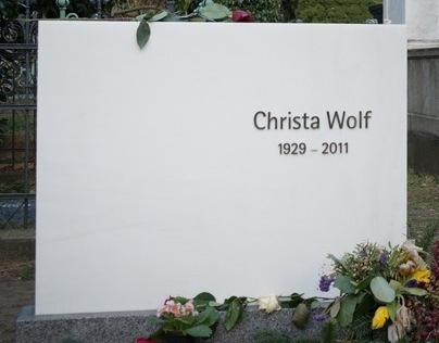 Grabstein von Christa Wolf