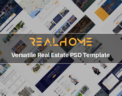 RealHome - Versatile Real Estate PSD Template