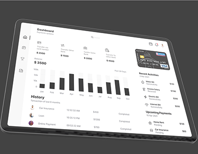 Expenses Tracker Dashboard