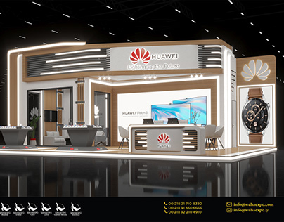 HUAWEI Booth By Wahaexpo Co.