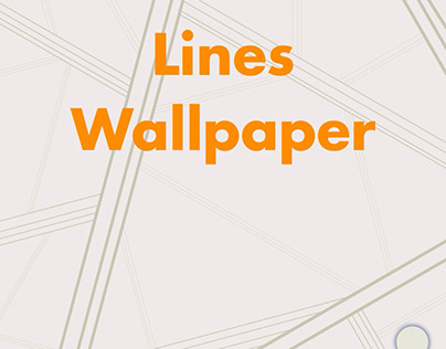 “Lines” wallpaper by my own design