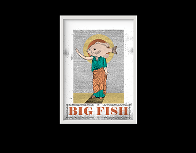 Cartel Creativo "BIG FISH"