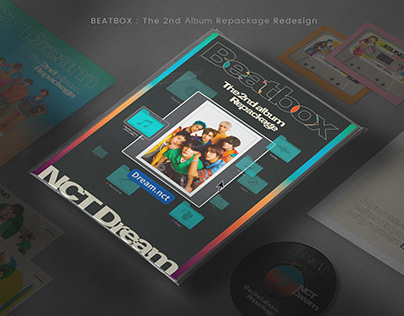 NCT DREAM 'BEATBOX' Album Redesign
