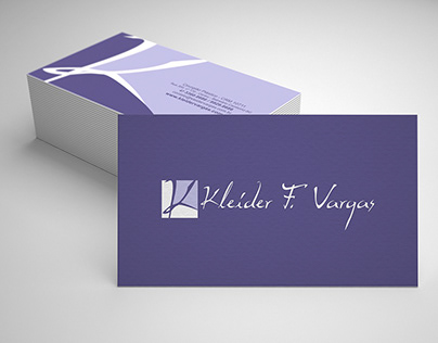 Cartão de Visitas - Dr. Kleider Vargas