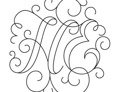 H&E Wedding Logo