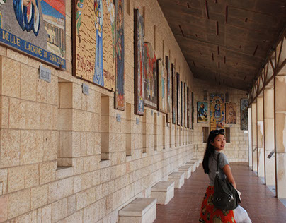 Girl at Basilica of the Annunciation