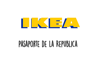 Ikea presenta el pasaporte de la Republica independient