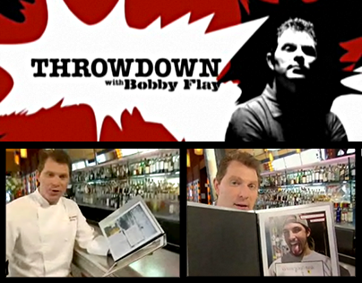 Throwdown with Bobby Flay - Dossier Design