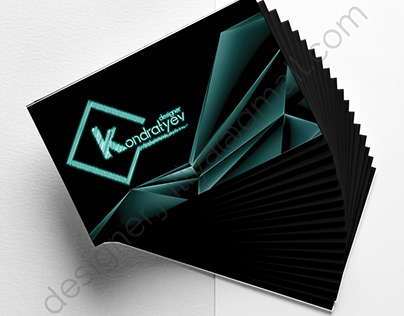 Business cards with uv spot