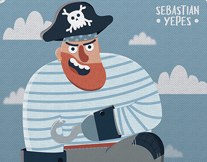 Ilustración Pirata