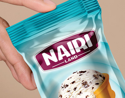 Nairi Land - Ice cream packaging design