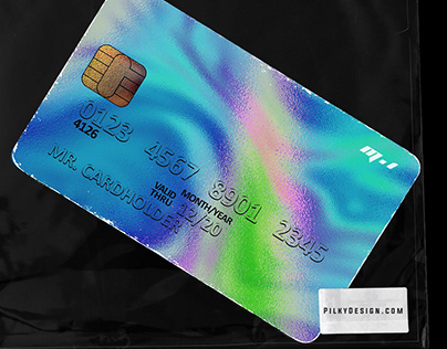 Rainbow Gelato - Custom Credit Card