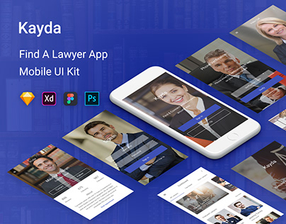 Kayda - Find A Lawyer UI Kit