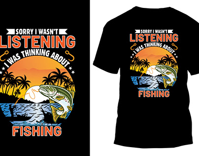 Fishing t shirt design vector illustration