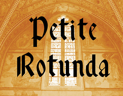 Fuente tipográfica Petite Rotunda