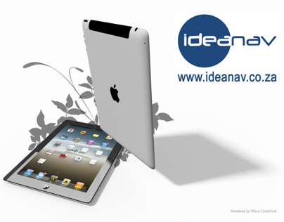 High accuracy iPad 2 A1396 CAD model and render