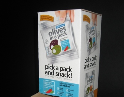 Olives in a pack