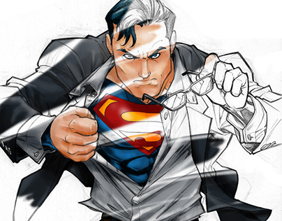 Pintura Digital (Photoshop CC) - Superman