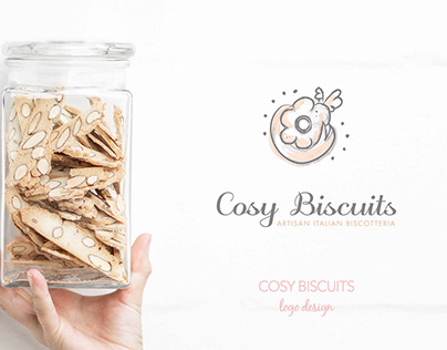 Cosy Biscuits Logo Design