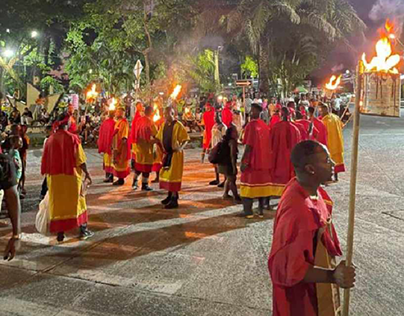 Celebración de la Semana Santa 🙌🏽 ( Municipio de Tado )