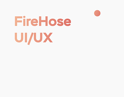Firehose UI/UX Concept: Web based project planing