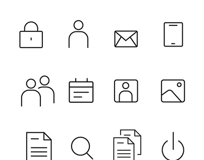 Line & Fill icons