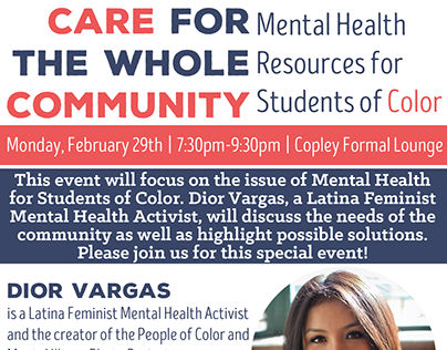 Care for the Whole Community Event Flyer