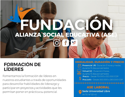 Afiche Fundación ASE