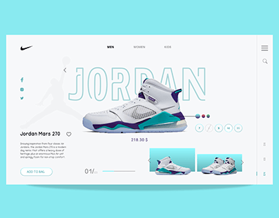 Product Page redesign | Nike