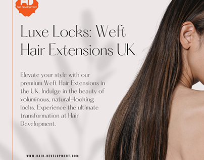 Elevate Your Look: Weft Hair Extensions UK