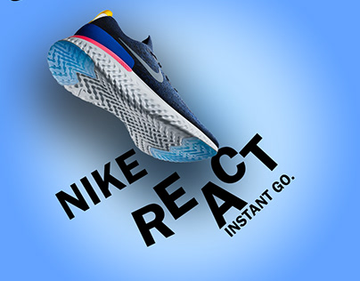NIKE EPIC REACT Projects | Photos, videos, logos, illustrations and branding on