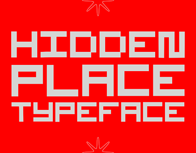 Hidden Place Typeface