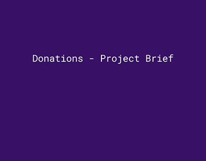 Donations Project