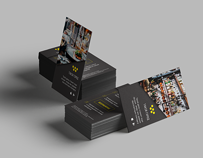 Business cards for the company Taxi City