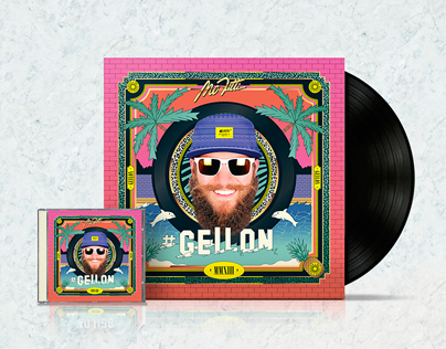 MC Fitti » #Geilon « Album Artwork