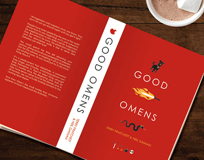Good Omens Book Design
