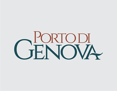 Design Gráfico de catálogo e marca Porto di Genova