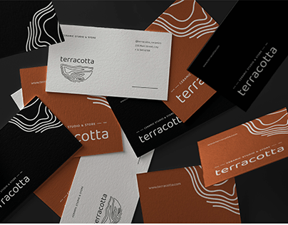 TERRACOTTA / ceramics studio & store logo design