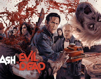 Ash vs Evil Dead | Screen Print Poster